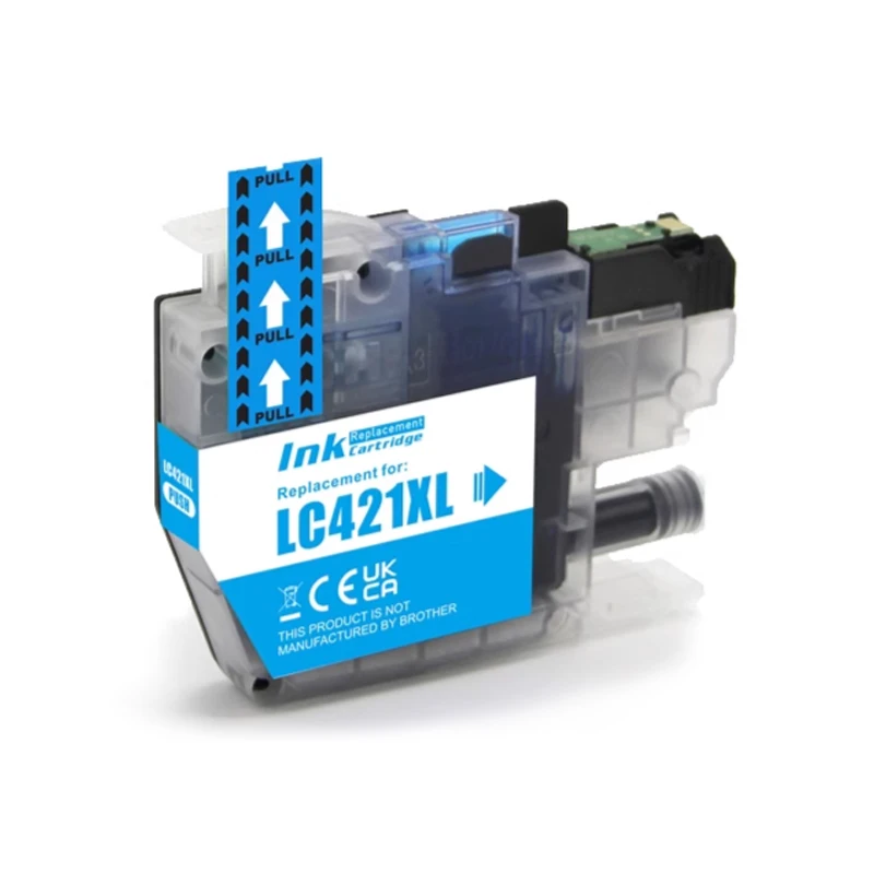LC421XL LC-421XL 421XL Tintenpatrone mit hoher Kapazität passend für Brother DCP-J1050DW MFC-J1010DW