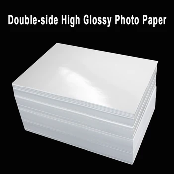 A4 doppelseitige hochglanz foto papier passend für Inkjet Drucker 120g 140g 160g 200g 240g 260g 280g 300g Menü