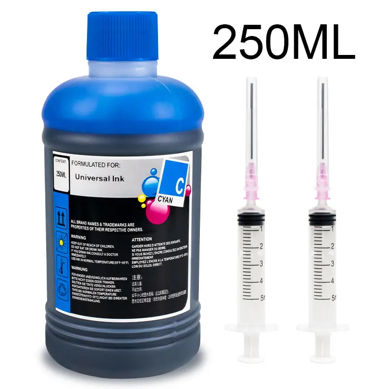 Drucker Universal Dye Tinte Flasche passend für HP 301 302 304 305 21 – Bild 4