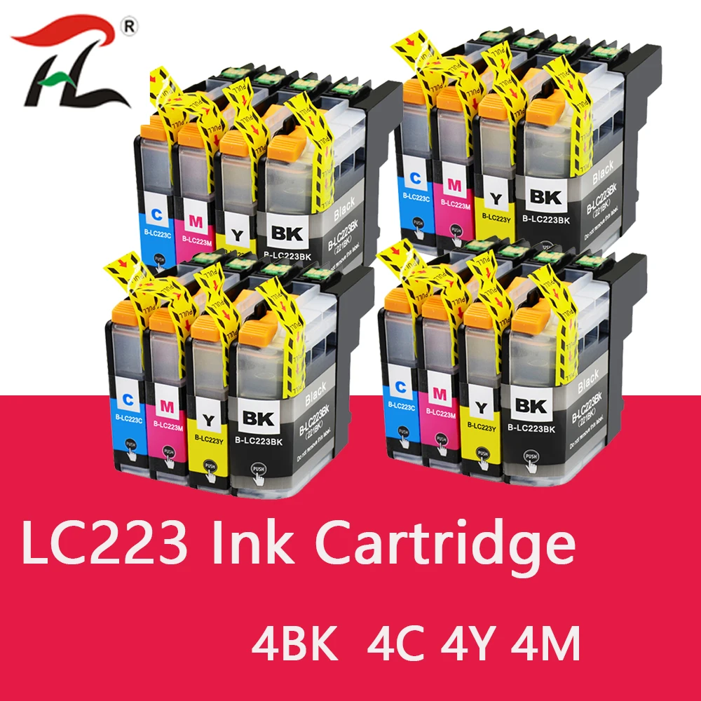 LC223 LC221 LC223 Patronen passend für Brother Drucker Tintenpatrone DCP-J562DW J4120DW MFC-J480DW J680DW