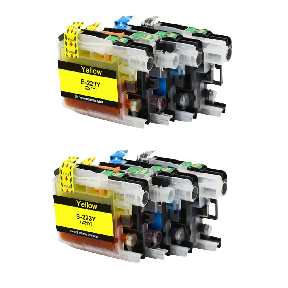 LC223 LC221 LC223 Patronen passend für Brother Drucker Tintenpatrone – Bild 5