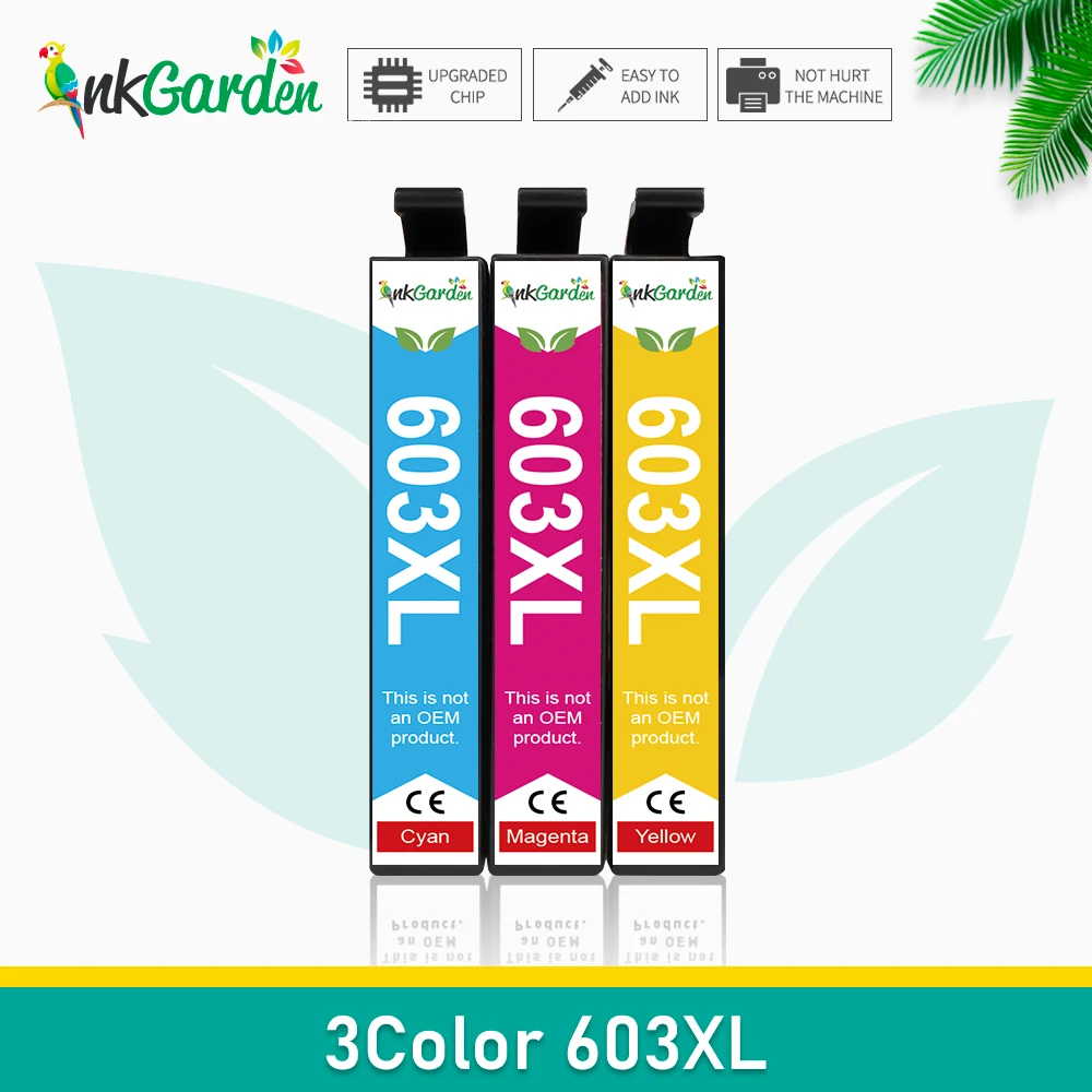 603XL 603 Tintenpatrone XL, passend für Epson T603 Expression Home XP 2100 2105 3100 3105 4100 4105 Drucker