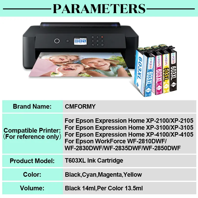 603XL T603XL Kompatible Tintenpatronen passend für Epson XP-2100 – Bild 3
