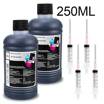 Drucker Universal Dye Tinte Flasche passend für HP 301 302 304 305 21 350 Für Epson L100 L200 L392 Für Canon