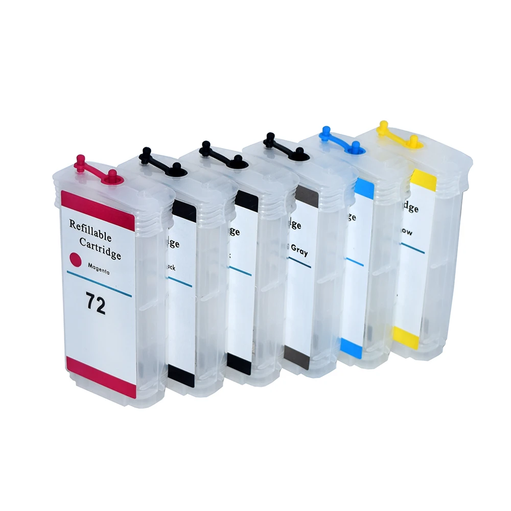 130 ml Nachfülltintenpatrone mit ARC passend für HP 72 für HP Designjet T610 T620 T770 T790 T795 T1100 T1120