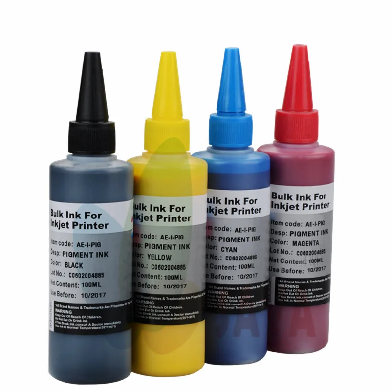 100ml Nachfüll-Pigmenttinte passend für HP OfficeJet Pro 7740 8710 – Bild 6