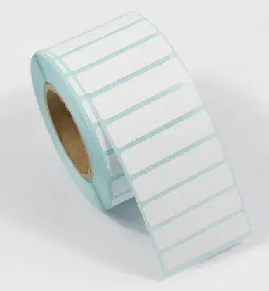 Aufkleber Label 40*10mm 1500 Stücke/Rolle Thermo Label passend für Supermarkt Label Preis Label