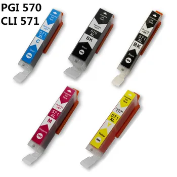 PGI570 CLI571 Tinte Patronen passend für Canon Pixma MG5750 TS5050 MG5751 MG5753 MG6850 MG6851 MG6852 TS5051