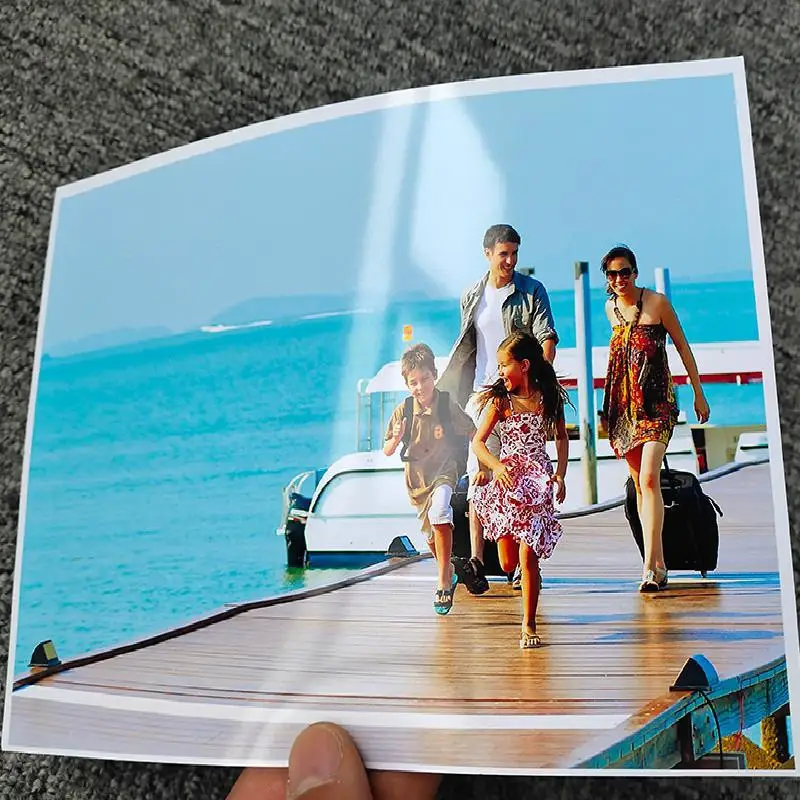 Tasche 3r/4r/5r Fotografische Glanz Papier Glänzend Druck (100 Stück) – Bild 5