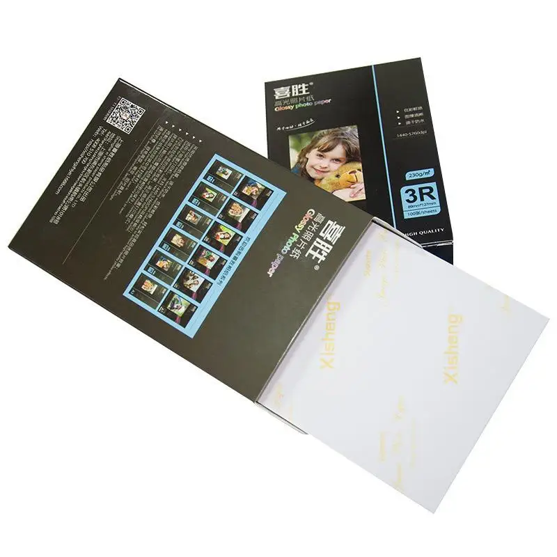 Tasche 3r/4r/5r Fotografische Glanz Papier Glänzend Druck (100 Stück) – Bild 4
