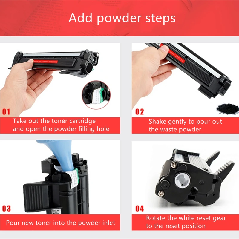 TN1000 TN1070 TN1075 TN1030 TN1050 TN1060 TN1095 Laser Toner Patrone – Bild 5