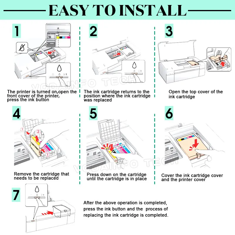 603XL T603XL Kompatible Tintenpatronen passend für Epson XP-2100 – Bild 2