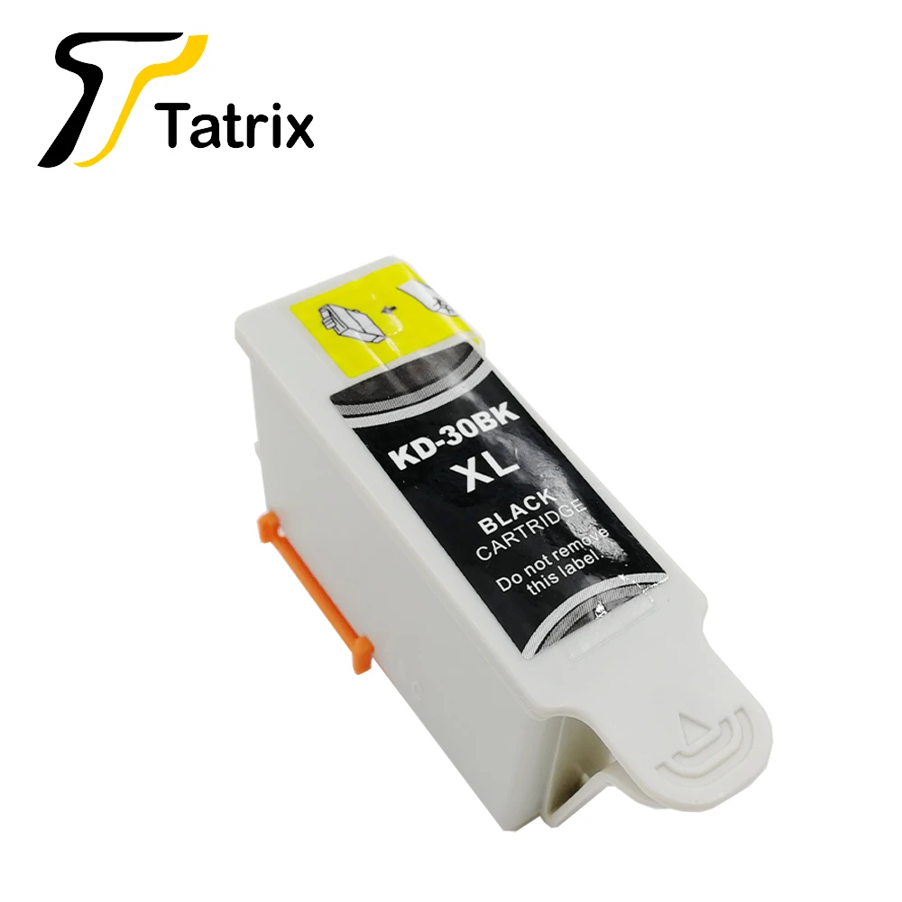 Tatrix Kodak 30 XL 30XL Premium Farbe Schwarz Kompatible Tintenpatrone passend für Kodak ESP C310 C110 C315