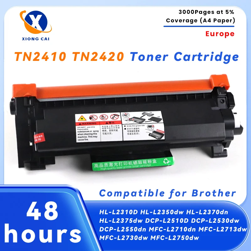 TN2410 TN2420 Tonerkartusche passend für Brother DCP-L2510D L2530DW L2550DN DW HL-L2310D L2350DW L2370DN