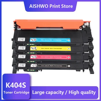 ASW Tonerkartusche CLT-K404S M404S C404S CLT-Y404S 404S passend für Samsung C430W C433W C480 C480FN C480FW
