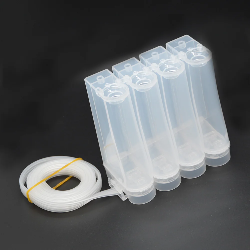 4-Farben 100ml Universelles DIY Ciss-System Tintentank-Kit – Bild 5