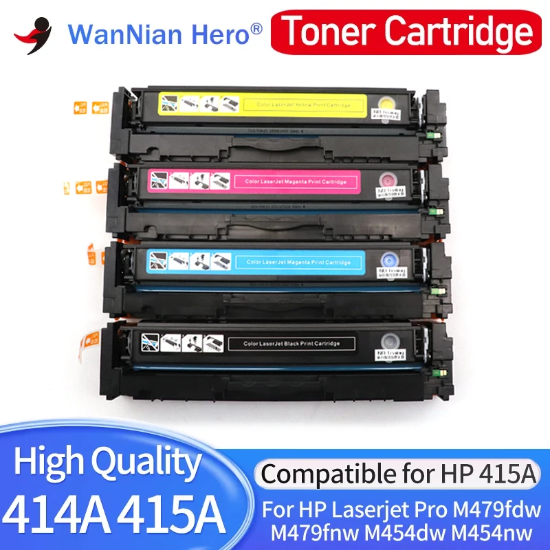 Mit Chip 414A 415A Tonerkartusche passend für HP Color LaserJet Pro M454dn M454dw MFP M479dw M479fdn M479fdw