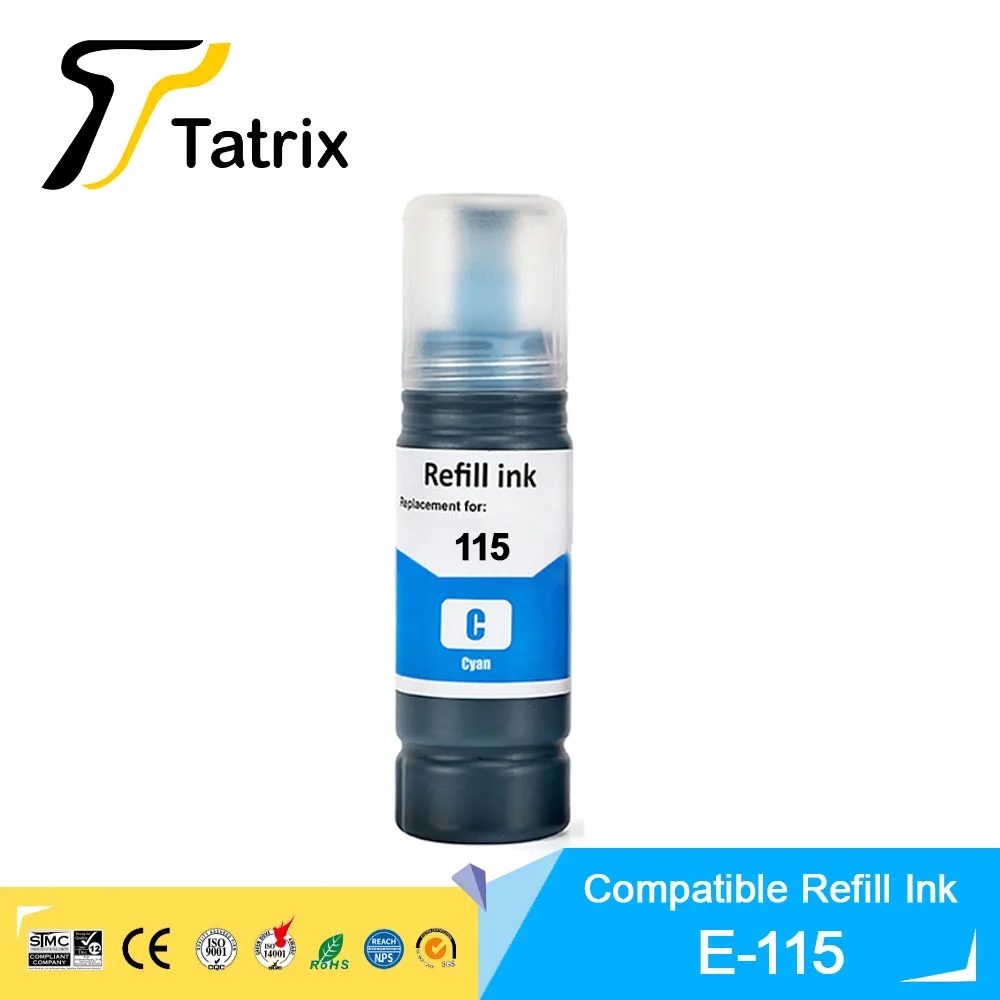 Tatrix 115 T07J Kompatible Farbige Wasserbasierte Nachfüllflasche – Bild 4