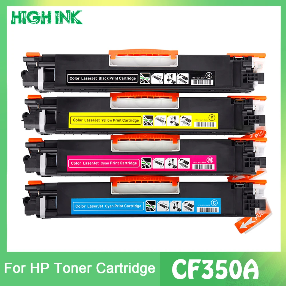 Tonerkartusche CF350A 350A CF351A CF352A CF353A 130A passend für HP Color LaserJet Pro MFP M176n M176 M177fw