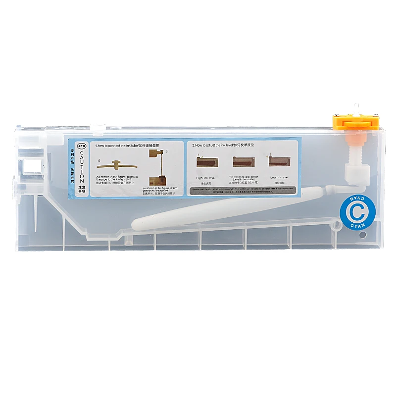 Nachfüllbare Tintenpatronen passend für Mimaki Roland Mutoh (4 Stück) – Bild 5