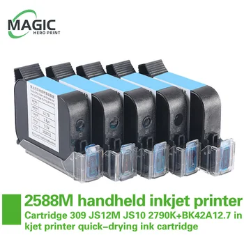 12,7 mm RP2588 + 2588 M Handheld-Tintenstrahldruckerpatrone 309 JS12M JS10 2790 K + BK42A12,7 schnell