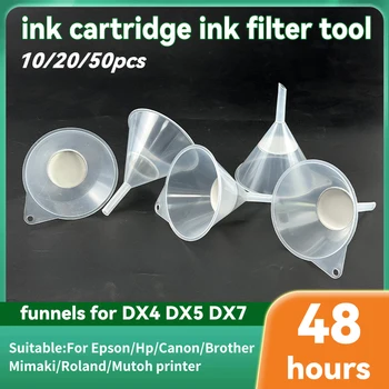 Drucker-Tintentrichter passend für DX4 DX5 DX7 für HP Roland Mimaki Epson Drucker Nachfüllbare Tintenpatrone