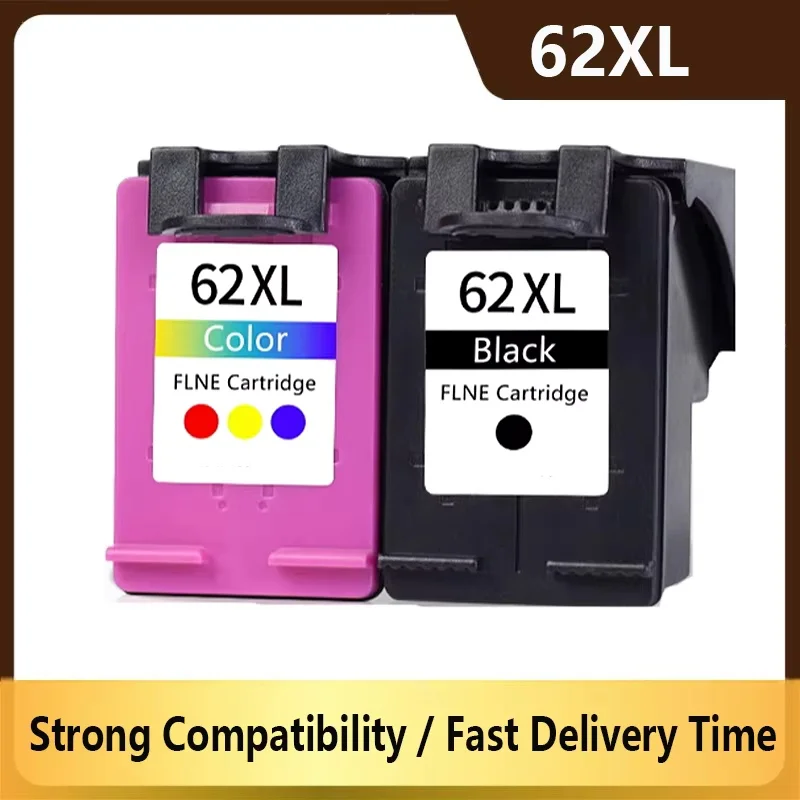 62XL Tintenpatrone passend für HP 62 XL für HP62 Envy 5540 5640 7640 5646 5541 5740 5742 5745 200 250 Drucker