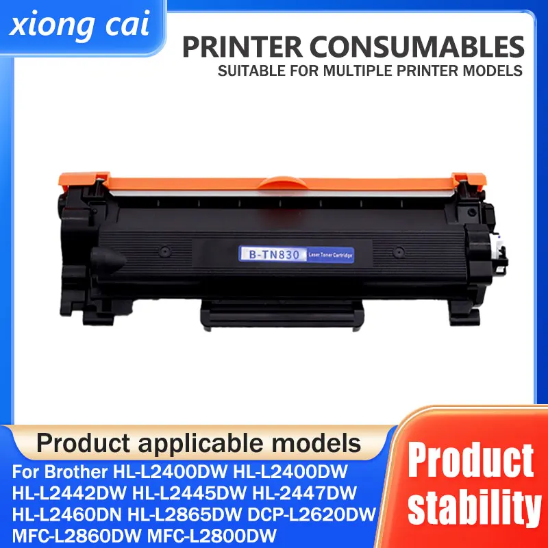 TN2510XL TN2530XL TN2540XL TN2560XL TN2590XL TN830XL Toner Box passend für Brother HL-L2400DW L2400DW L2442DW