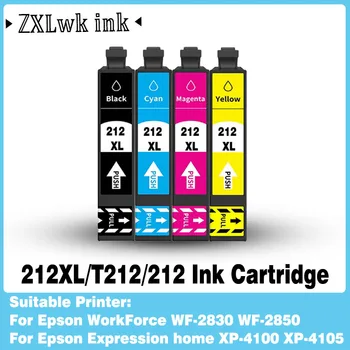 212 212XL T212 Tintenpatrone 212xl 212 passend für Epson Workforce WF-2830 WF-2850 Expression Home XP-4100