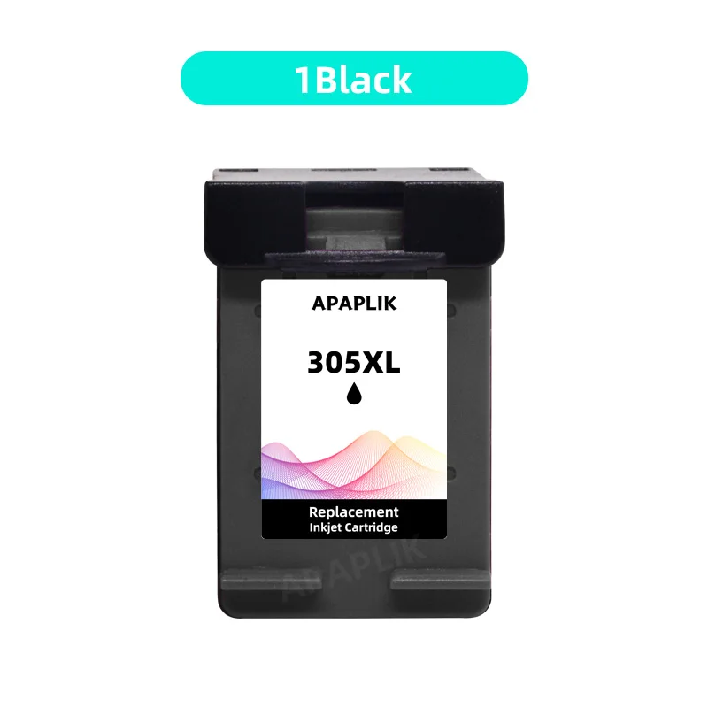 APAPLIK 305XL Ersatz passend für HP 305 XL Tintenpatrone für HP DeskJet 2700 2710 2721 2722 4120 4110 4130