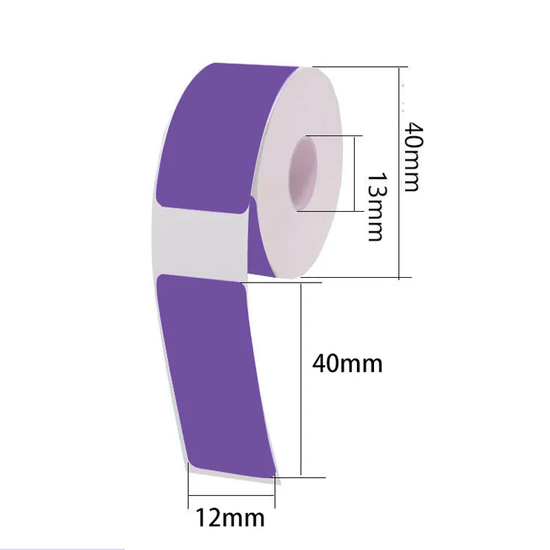 Tragbare Rollen-Thermoetiketten Synthetisches Papier Laser-Aufkleber – Bild 5