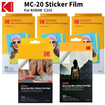 10-100 Blatt klassisches Kodak Mini 2/Shot All-in-One-Tintenpatronen-Set Kodak C210, spezielles Druckpapier