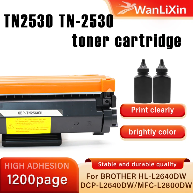 Tonerkartusche mit Chip TN2530 (drittanbieterische Marke) für Brother HL-L2640DW/HL-L2480DW/DCP-L2640DW