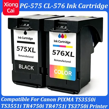 575XL 576XL PG575 CL576 PG-575 CL-576 Tintenpatrone passend für Canon PIXMA TS3550i TS3551i TR4751i TS3750i