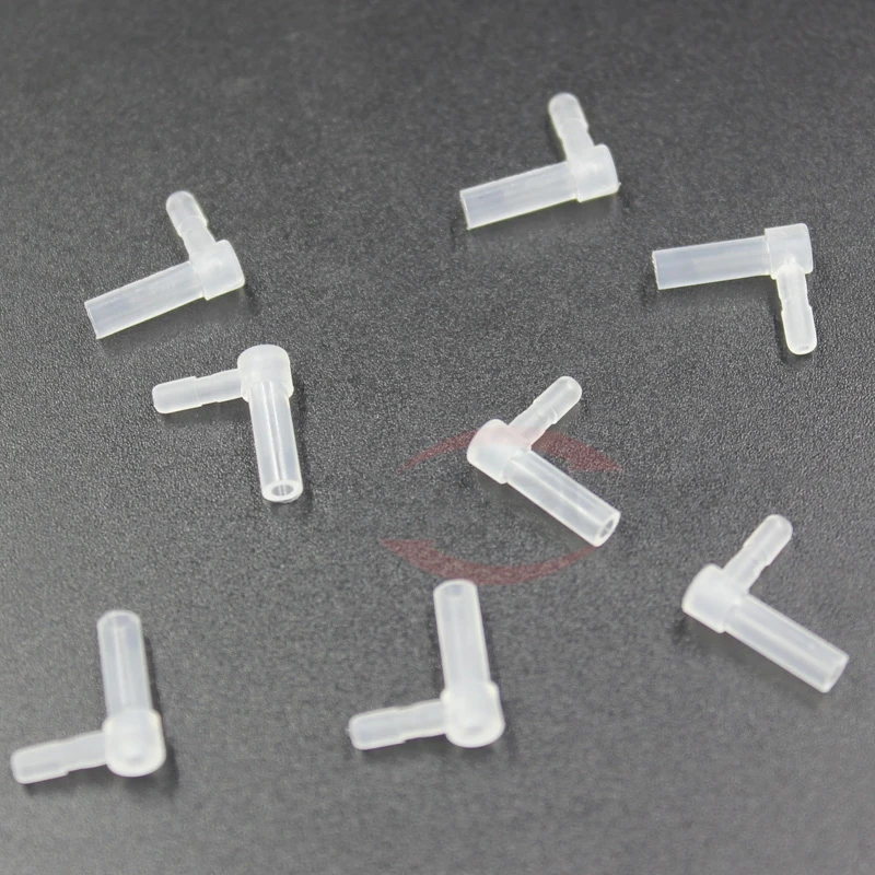 DIY CISS Patronenrohr Biegung und Hülse transparenter Gummi Continuous Ink Supply System Zubehör (500 Stück)
