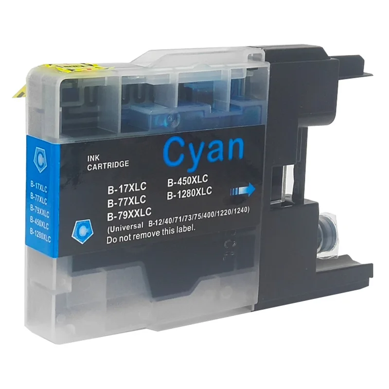 LC12 LC17 LC40 LC71 LC73 LC75 LC40 LC400 LC1220 LC1240 LC1280 Tintenpatrone passend für Brother MFC-J6910CDW