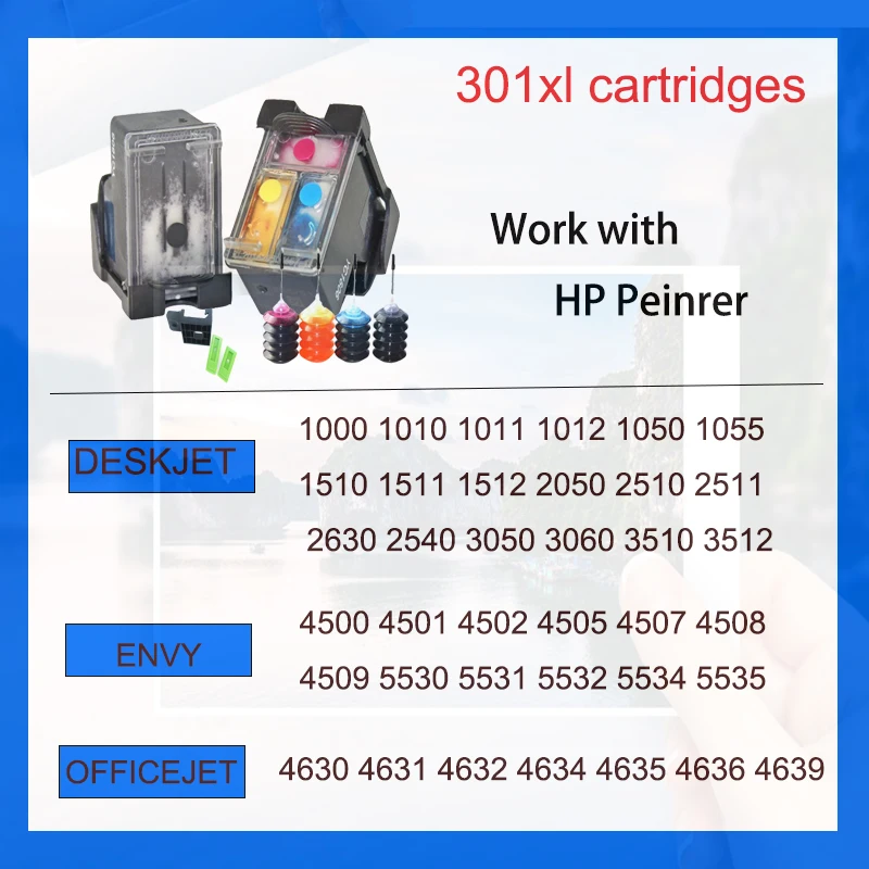 Einkshop Kompatible 301XL Tintenpatrone passend für HP 301 für HP301 – Bild 3