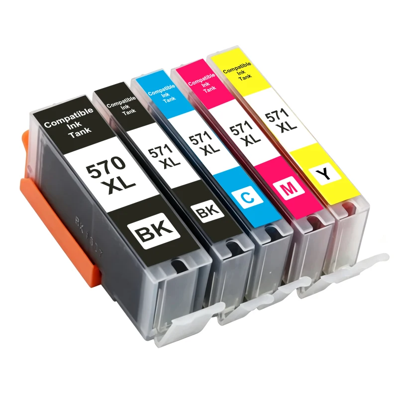 570 571 PGI-570 CLI-571 Tintenpatrone passend für Canon PIXMA MG5750 – Bild 4