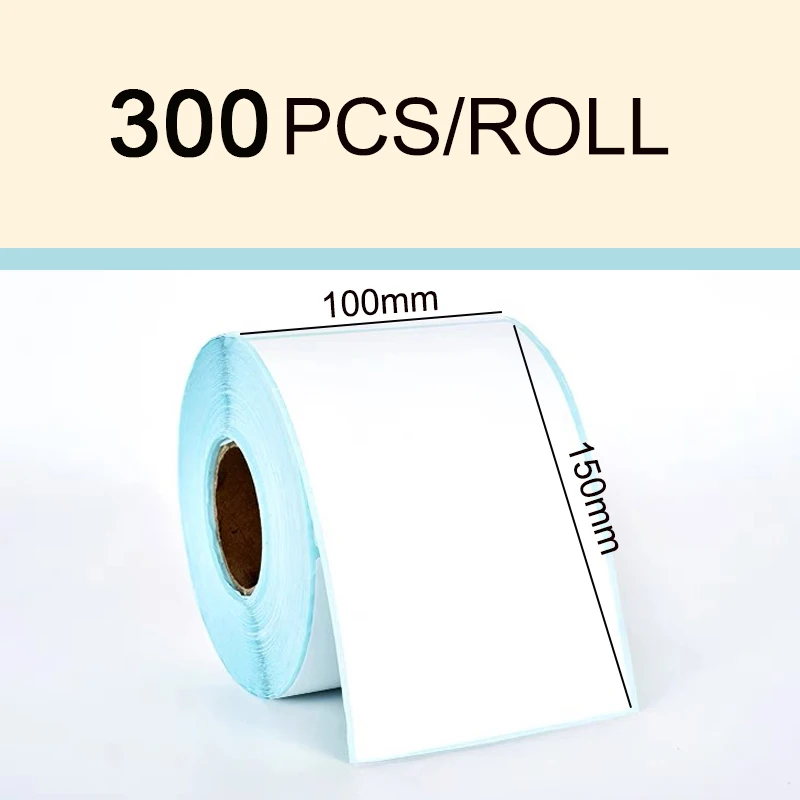 100 x 100 mm/100 x 150 mm/76 x 130 mm Thermopapier passend für Drucker, Thermo-Versandetikett