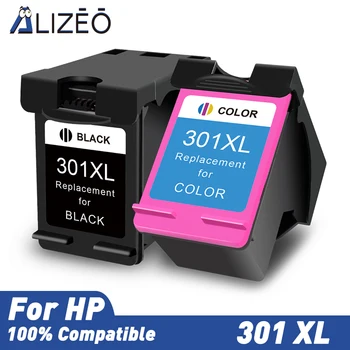 Alizeo wiederaufbereitet für HP 301 301XL Tintenpatrone passend für HP 301 Deskjet 2050 1000 1050 2510 3000