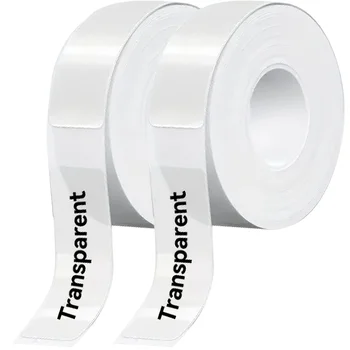 320 Etiketten/2 Rollen (12 mm x 40 mm) D30/P15/L11 thermische selbstklebende Etiketten - passend