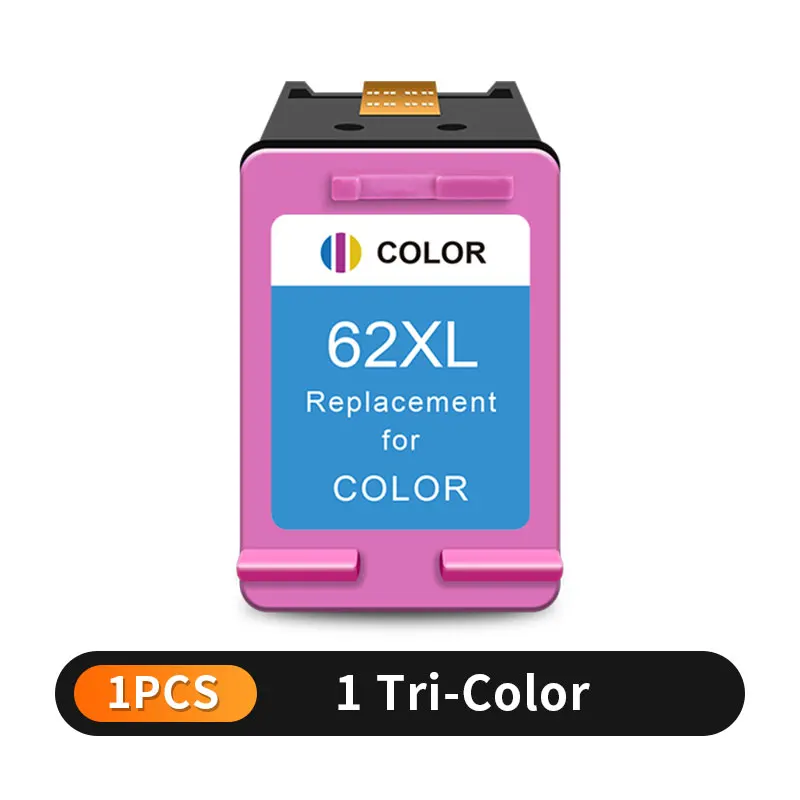 62XL Tintenpatronen Ersatz passend für HP 62 HP62 Envy 5540 5640 5642 – Bild 6