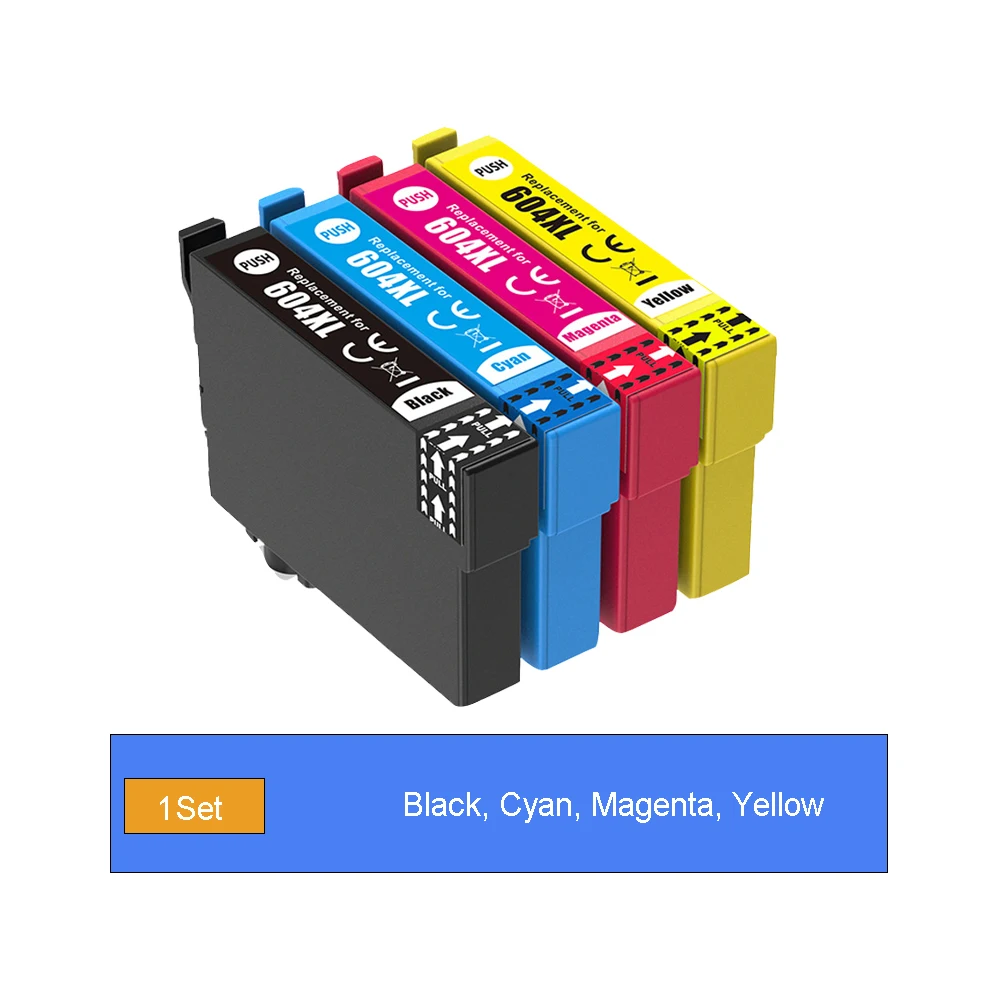 604 Tintenpatrone VOLL passend für Epson T 604XL T604 XL kompatible Patronen XP 2200 2205 3200 3205 4200 4205