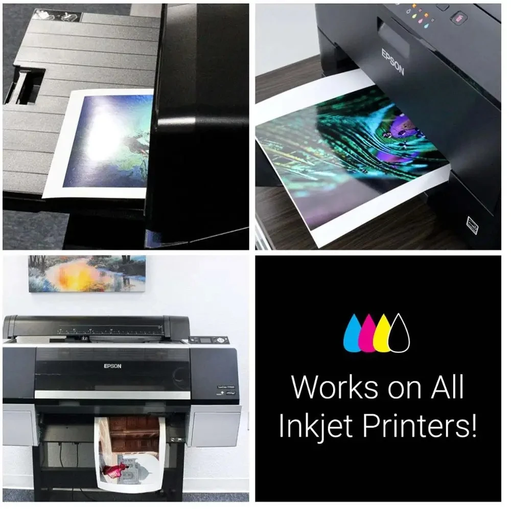 A4 100 Blatt glänzendes Fotopapier 8,27 * 30 cm 160 g/m2 120 g – Bild 5