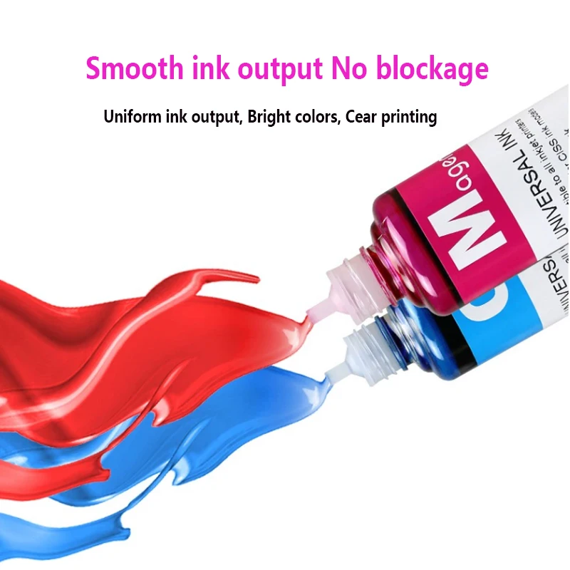 100ML Universal Nachfülltinten-Set passend für Epson, Canon, HP – Bild 6