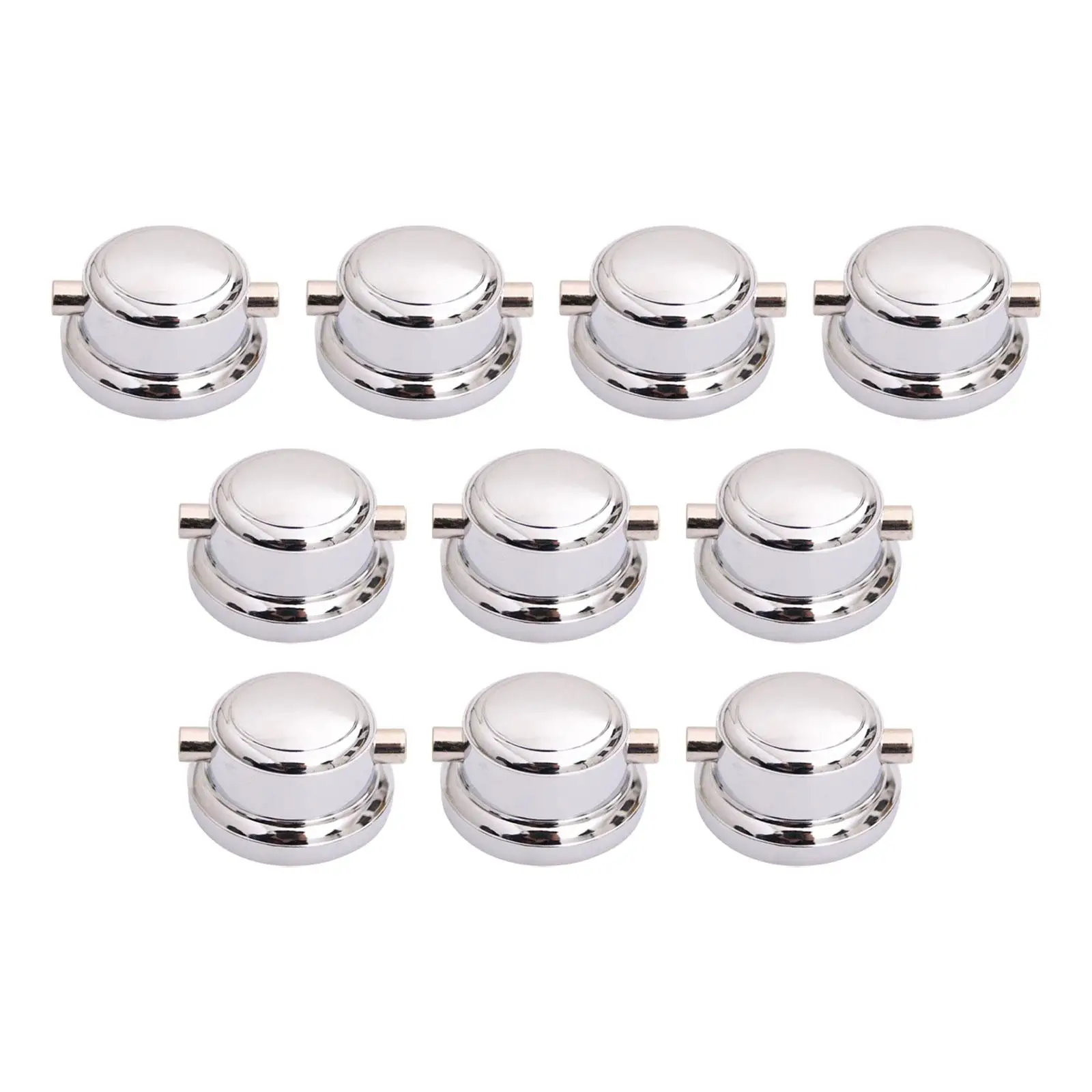 Drum Lugs Double End, Drum Kit, Percussion Zubehör Drum Ears mit Pads Drum Set Hardware Zubehör