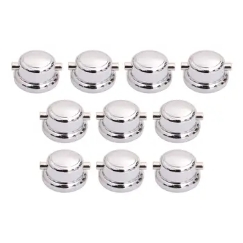 Drum Lugs Double End, Drum Kit, Percussion Zubehör Drum Ears mit Pads Drum Set Hardware Zubehör