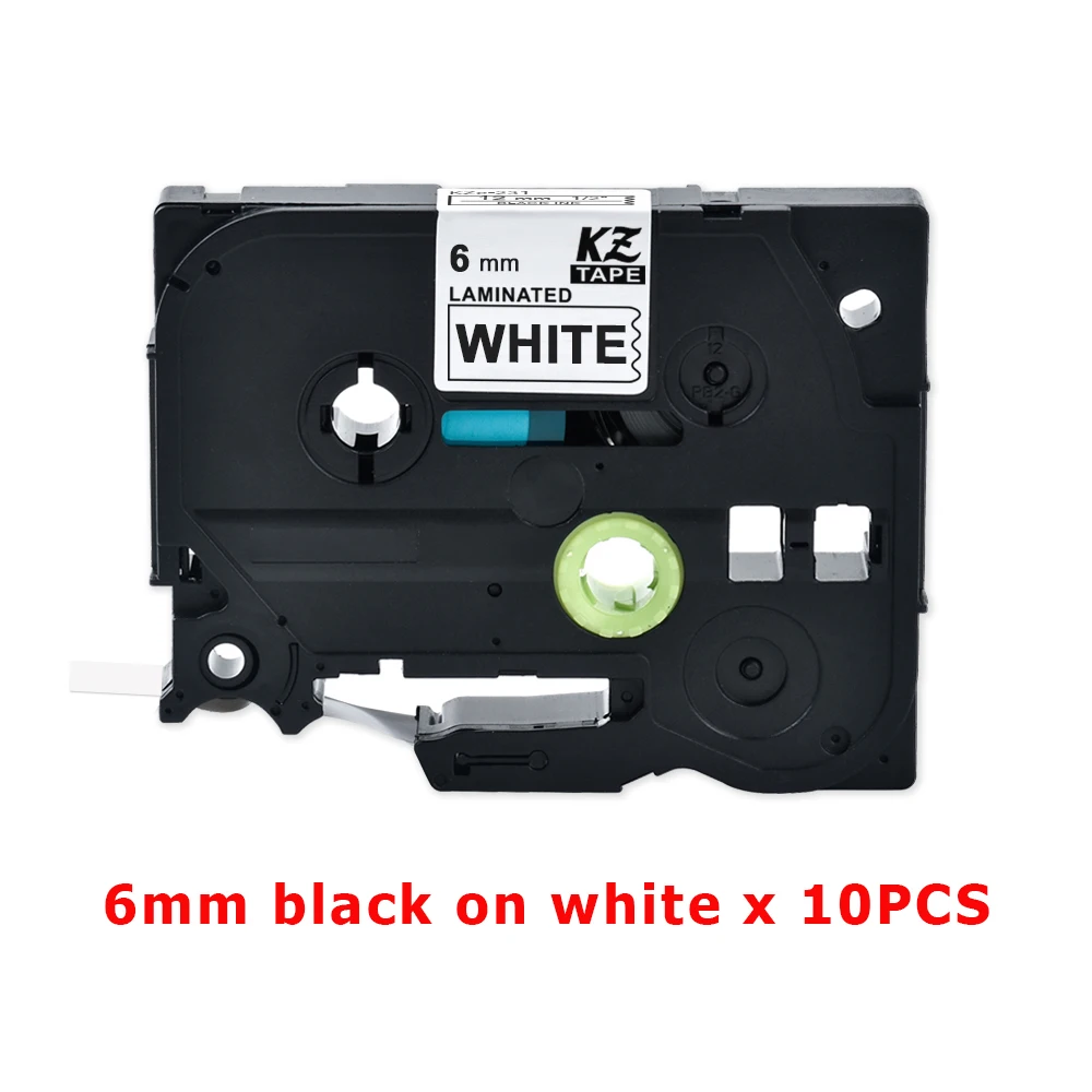 CIDY passend für Brother 12mm laminiertem Etikettenband TZE231 TZE 231 TZE-231 TZ231 TZ-231 131 631 335