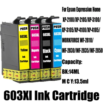 603XL 603 Tintenpatrone passend für Epson T603 Expression Home XP 2100 2105 3100 3105 4100 4105 Drucker