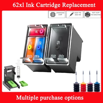 62 62xl Tintenpatrone Ersatz passend für HP 62 XL für HP Envy 5640 5646 5546 5541 5542 5543 5544 5545 5547 ​